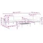 Set of garden pallet sofas and cushions 5 pieces acacia wood by , Outdoor sofas - Ref: Foro24-3209512, Price: 882,92 €, Disco...