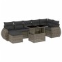 Set de sofás de jardín y cojines 8 piezas ratán sintético gris de , Conjuntos de jardín - Ref: Foro24-3268690, Precio: 530,74...