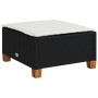 Set de sofás de jardín y cojines 8 piezas ratán sintético negro de , Conjuntos de jardín - Ref: Foro24-3261941, Precio: 518,9...