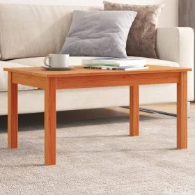 Massiver Kiefernholz-Couchtisch in brauner Wachsoberfläche, 80x50x40 cm. von , Couchtisch - Ref: Foro24-847176, Preis: 58,71 ...