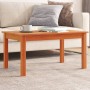 Mesa de centro madera maciza de pino marrón cera 80x50x40 cm de , Mesas de centro - Ref: Foro24-847176, Precio: 59,56 €, Desc...