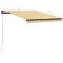 Toldo manual retráctil con LED amarillo y blanco 300x250 cm de vidaXL, Toldos - Ref: Foro24-3055222, Precio: 276,76 €, Descue...