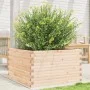 Jardinera madera maciza de pino 80x80x45,5 cm de , Maceteros y jardineras - Ref: Foro24-847258, Precio: 119,64 €, Descuento: %