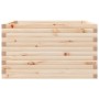 Jardinera madera maciza de pino 80x80x45,5 cm de , Maceteros y jardineras - Ref: Foro24-847258, Precio: 121,25 €, Descuento: %