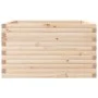 Jardinera madera maciza de pino 80x80x45,5 cm de , Maceteros y jardineras - Ref: Foro24-847258, Precio: 119,64 €, Descuento: %