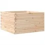 Jardinera madera maciza de pino 80x80x45,5 cm de , Maceteros y jardineras - Ref: Foro24-847258, Precio: 119,64 €, Descuento: %
