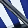 Toldo retráctil manual con LED azul y blanco 300x250 cm de vidaXL, Toldos - Ref: Foro24-3055220, Precio: 271,57 €, Descuento: %