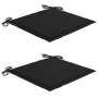 Sillas de comedor jardín con cojines 2 uds madera maciza acacia de , Sillas de jardín - Ref: Foro24-3060801, Precio: 268,16 €...
