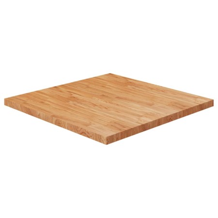 Tablero de mesa cuadrada madera roble marrón claro 90x90x4 cm de , Tableros para mesas - Ref: Foro24-343063, Precio: 176,77 €...