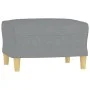 Juego de sofás con cojines 4 piezas tela gris claro de , Sofás - Ref: Foro24-3202062, Precio: 649,71 €, Descuento: %