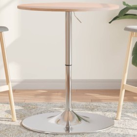 Mesa alta de madera maciza roble Ø60x89,5 cm de , Mesas de cocina y de comedor - Ref: Foro24-3270626, Precio: 92,75 €, Descue...