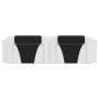 Cabecero de cama acolchado cuero sintético blanco negro 180 cm de , Cabeceros y pies de cama - Ref: Foro24-374810, Precio: 70...