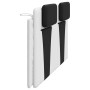 Cabecero de cama acolchado cuero sintético blanco negro 180 cm de , Cabeceros y pies de cama - Ref: Foro24-374810, Precio: 70...