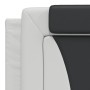 Cabecero de cama acolchado cuero sintético blanco negro 180 cm de , Cabeceros y pies de cama - Ref: Foro24-374810, Precio: 70...