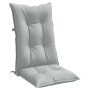 Cojines para silla respaldo alto 6 uds tela gris claro melange de , Cojines para sillas y sofás - Ref: Foro24-4002348, Precio...