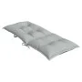 Cojines para silla respaldo alto 6 uds tela gris claro melange de , Cojines para sillas y sofás - Ref: Foro24-4002348, Precio...