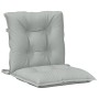 Cojines para silla respaldo bajo 6 ud tela gris claro melange de , Cojines para sillas y sofás - Ref: Foro24-4002381, Precio:...