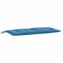 Cojín para banco de jardín tela azul melange 100x50x7 cm de , Cojines para sillas y sofás - Ref: Foro24-4002535, Precio: 21,8...