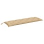 Cojín para banco de jardín tela beige melange 150x50x7 cm de , Cojines para sillas y sofás - Ref: Foro24-4002556, Precio: 32,...