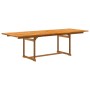 Juego comedor de jardín 9 pzas madera maciza acacia y textileno de , Conjuntos de jardín - Ref: Foro24-3279265, Precio: 1,00 ...