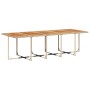 Set comedor de jardín con cojines 15 pzas ratán sintético beige de , Conjuntos de jardín - Ref: Foro24-3278127, Precio: 822,3...