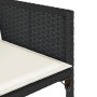Set de comedor de jardín 9 pzas y cojines ratán sintético negro de , Conjuntos de jardín - Ref: Foro24-3278150, Precio: 422,9...