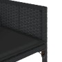 Set comedor de jardín con cojines 15 pzas ratán sintético negro de , Conjuntos de jardín - Ref: Foro24-3278178, Precio: 828,6...