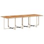 Set comedor de jardín con cojines 15 pzas ratán sintético beige de , Conjuntos de jardín - Ref: Foro24-3277947, Precio: 853,5...