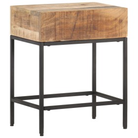 Mesa auxiliar de madera de mango maciza 40x30x50 cm de vidaXL, Mesas auxiliares - Ref: Foro24-320938, Precio: 75,94 €, Descue...