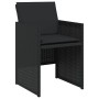 Set comedor de jardín con cojines 13 pzas ratán sintético negro de , Conjuntos de jardín - Ref: Foro24-3277746, Precio: 772,2...