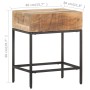 Mesa auxiliar de madera de mango maciza 40x30x50 cm de vidaXL, Mesas auxiliares - Ref: Foro24-320938, Precio: 75,94 €, Descue...