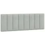Cama con colchón terciopelo gris claro 140x190 cm de , Camas y somieres - Ref: Foro24-3208592, Precio: 390,38 €, Descuento: %