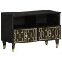 Mueble de TV madera maciza de mango 70x33x46 cm de , Almacenamiento para CD y DVD - Ref: Foro24-358321, Precio: 59,57 €, Desc...