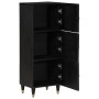 Aparador alto madera maciza de mango 40x33x110 cm de , Almacenamiento para CD y DVD - Ref: Foro24-358349, Precio: 124,51 €, D...