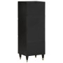 Aparador alto madera maciza de mango 40x33x110 cm de , Almacenamiento para CD y DVD - Ref: Foro24-358349, Precio: 124,51 €, D...