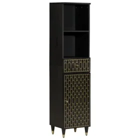 Mueble de baño madera maciza de mango 38x33x160 cm de , Muebles de baño - Ref: Foro24-358342, Precio: 158,21 €, Descuento: %