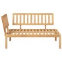 Sofá de esquina de palets para jardín madera maciza de acacia de , Sofás de exterior - Ref: Foro24-365849, Precio: 165,17 €, ...