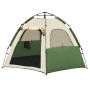 Tienda de campaña familiar 4 personas apertura rápida verde de , Tiendas de campaña - Ref: Foro24-4005332, Precio: 98,07 €, D...