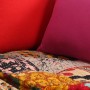 Puf modular de 2 plazas de tela patchwork en Decoración | Comprar online en Foru.es