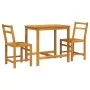 Juego de balcón 3 piezas madera maciza de acacia de , Conjuntos de jardín - Ref: Foro24-365854, Precio: 137,87 €, Descuento: %