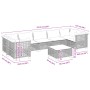 Set de sofás de jardín y cojines 8 piezas ratán sintético gris de , Conjuntos de jardín - Ref: Foro24-3261765, Precio: 695,73...