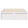Estructura de cama madera maciza de pino blanco 120x190 cm de , Camas y somieres - Ref: Foro24-3282388, Precio: 198,04 €, Des...