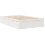 Estructura de cama madera maciza de pino blanco 120x190 cm de , Camas y somieres - Ref: Foro24-3282388, Precio: 198,04 €, Des...