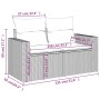 Set de muebles de jardín 9 pzas y cojines ratán sintético gris de , Conjuntos de jardín - Ref: Foro24-3267170, Precio: 584,07...