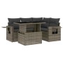 Juego de sofás jardín con cojines 5 pzas ratán sintético gris de , Conjuntos de jardín - Ref: Foro24-3267880, Precio: 373,88 ...