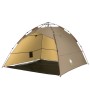 Tienda de pesca 4 personas apertura rápida marrón de , Tiendas de campaña - Ref: Foro24-4005324, Precio: 87,05 €, Descuento: %