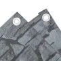 Garden privacy screen PVC grey stone 600x120 cm by , fence panels - Ref: Foro24-4005527, Price: 43,34 €, Discount: %