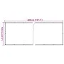 Sichtschutzzaun aus PVC in Grau mit Steinoptik 400x120 cm von , Zaunpaneele - Ref: Foro24-4005525, Preis: 25,24 €, Rabatt: %