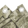 Pantalla de privacidad de jardín PVC piedra gris 400x120 cm de , Paneles de vallas - Ref: Foro24-4005533, Precio: 31,62 €, De...