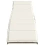 Sun loungers with cushions 2 units synthetic rattan beige by , Loungers - Ref: Foro24-3277304, Price: 249,76 €, Discount: %